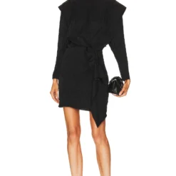 IRO ROBE HIARI Black