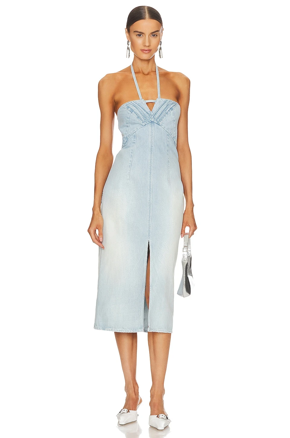 IRO ROBE NOVELI Summer Blue 1 IRO ROBE NOVELI Summer Blue