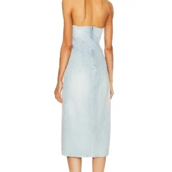 IRO ROBE NOVELI Summer Blue 5 IRO ROBE NOVELI Summer Blue -Ravis Mode Soldes Boutique IRO WD275 V3