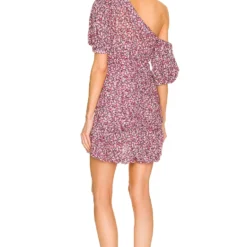 Isabel Marant Etoile ROBE COURTE LECIA PINK -Ravis Mode Soldes Boutique ISAR WD32 V3