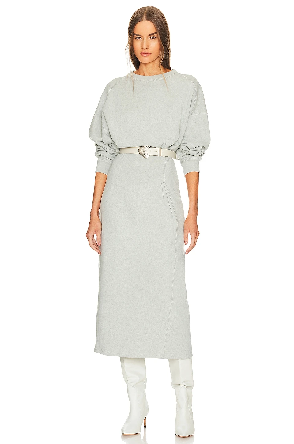 Isabel Marant Etoile ROBE MIDI EN MAILLE MEG Light Blue 1 Isabel Marant Etoile ROBE MIDI EN MAILLE MEG Light Blue