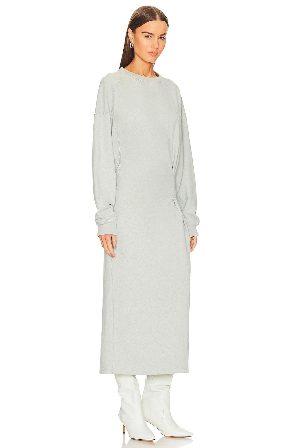 Isabel Marant Etoile ROBE MIDI EN MAILLE MEG Light Blue 3 Isabel Marant Etoile ROBE MIDI EN MAILLE MEG Light Blue – Image 3