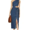 ROBE MIDI EN DENIM DORAN Covina