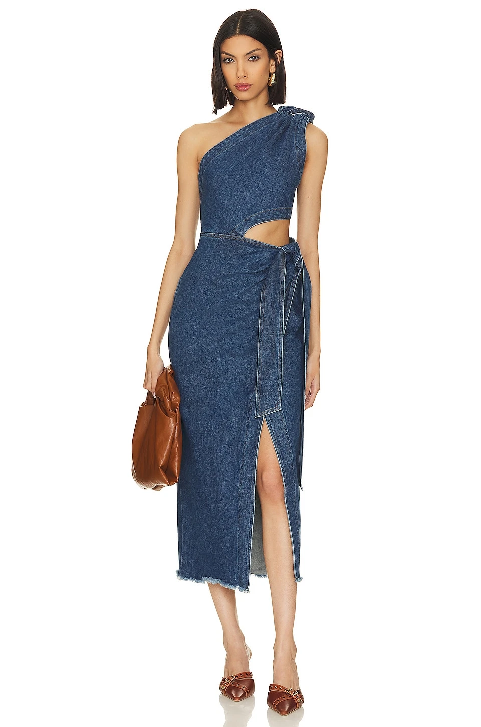 ROBE MIDI EN DENIM DORAN Covina 1 ROBE MIDI EN DENIM DORAN Covina