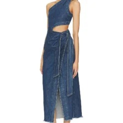 ROBE MIDI EN DENIM DORAN Covina 6 ROBE MIDI EN DENIM DORAN Covina -Ravis Mode Soldes Boutique JDAR WD92 V3