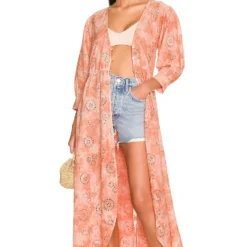 Ashbury Swirl Maiden Robe Asbury Swirl Apricot