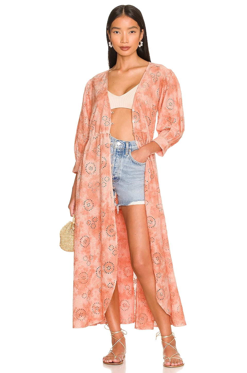 Ashbury Swirl Maiden Robe Asbury Swirl Apricot 1 Ashbury Swirl Maiden Robe Asbury Swirl Apricot