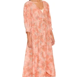 Ashbury Swirl Maiden Robe Asbury Swirl Apricot 6 Ashbury Swirl Maiden Robe Asbury Swirl Apricot -Ravis Mode Soldes Boutique JENS WO31 V3