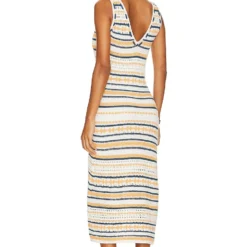 Joie ROBE GISELLE Porcelain Multi -Ravis Mode Soldes Boutique JOIE WD584 V3