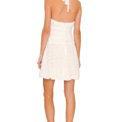 ROBE BEA White 6 ROBE BEA White -Ravis Mode Soldes Boutique JSKI WD138 V3