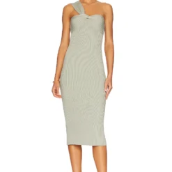 ROBE MI-LONGUE LAURENA Basil