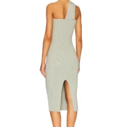 ROBE MI-LONGUE LAURENA Basil -Ravis Mode Soldes Boutique JSKI WD171 V3