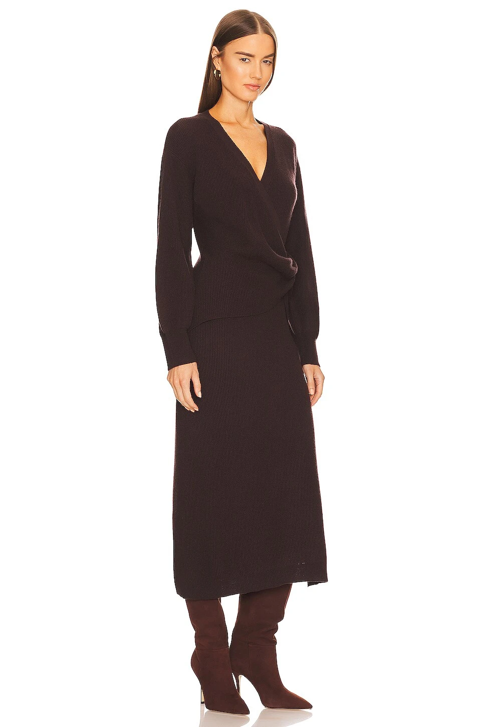 ROBE JUDITH Chocolate 2 ROBE JUDITH Chocolate – Image 2