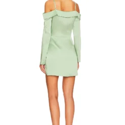 ROBE EDNA Celery -Ravis Mode Soldes Boutique JSKI WD194 V3