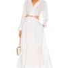 ROBE MAXI ALEX White