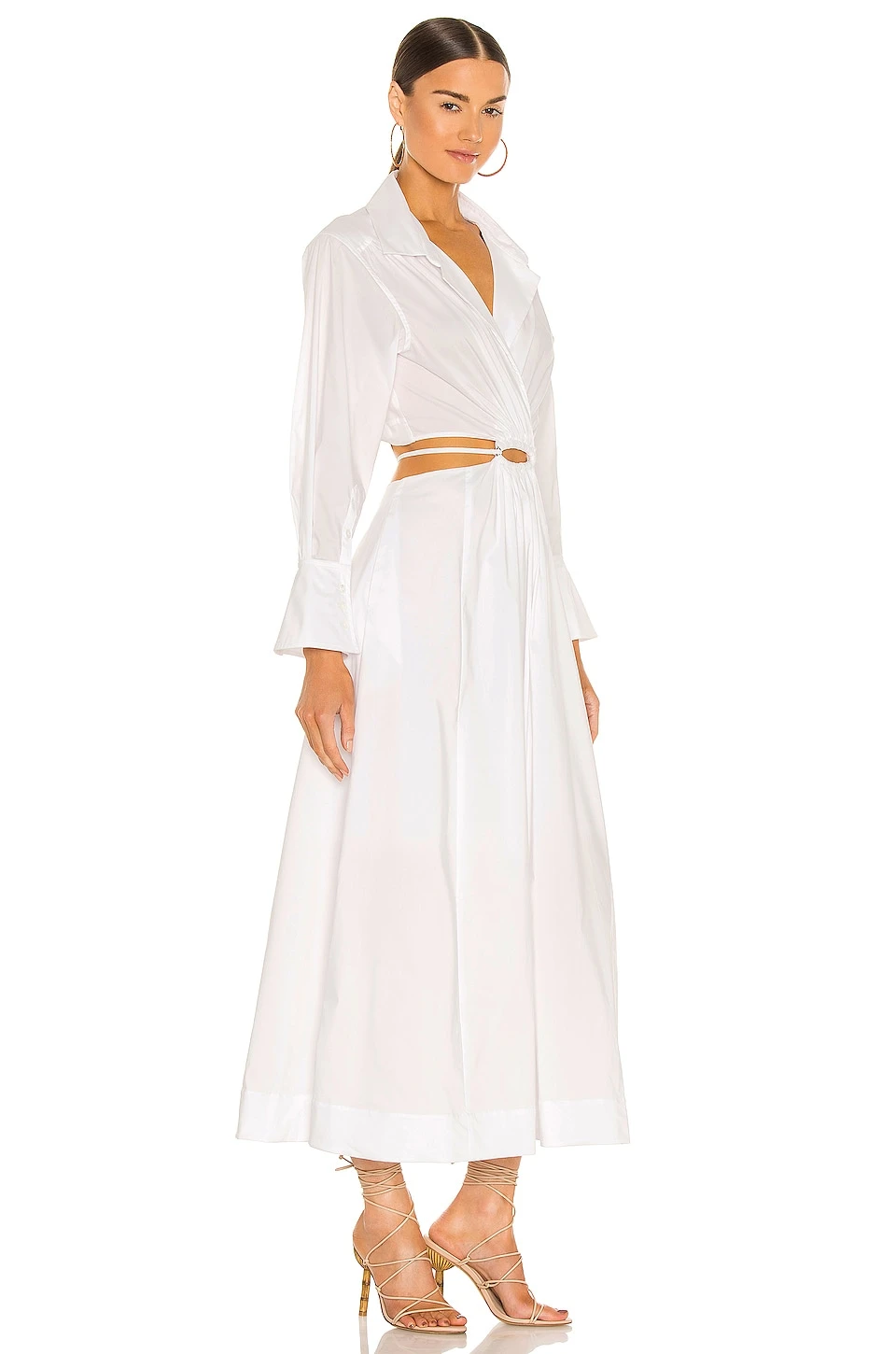 ROBE MAXI ALEX White 2 ROBE MAXI ALEX White – Image 2