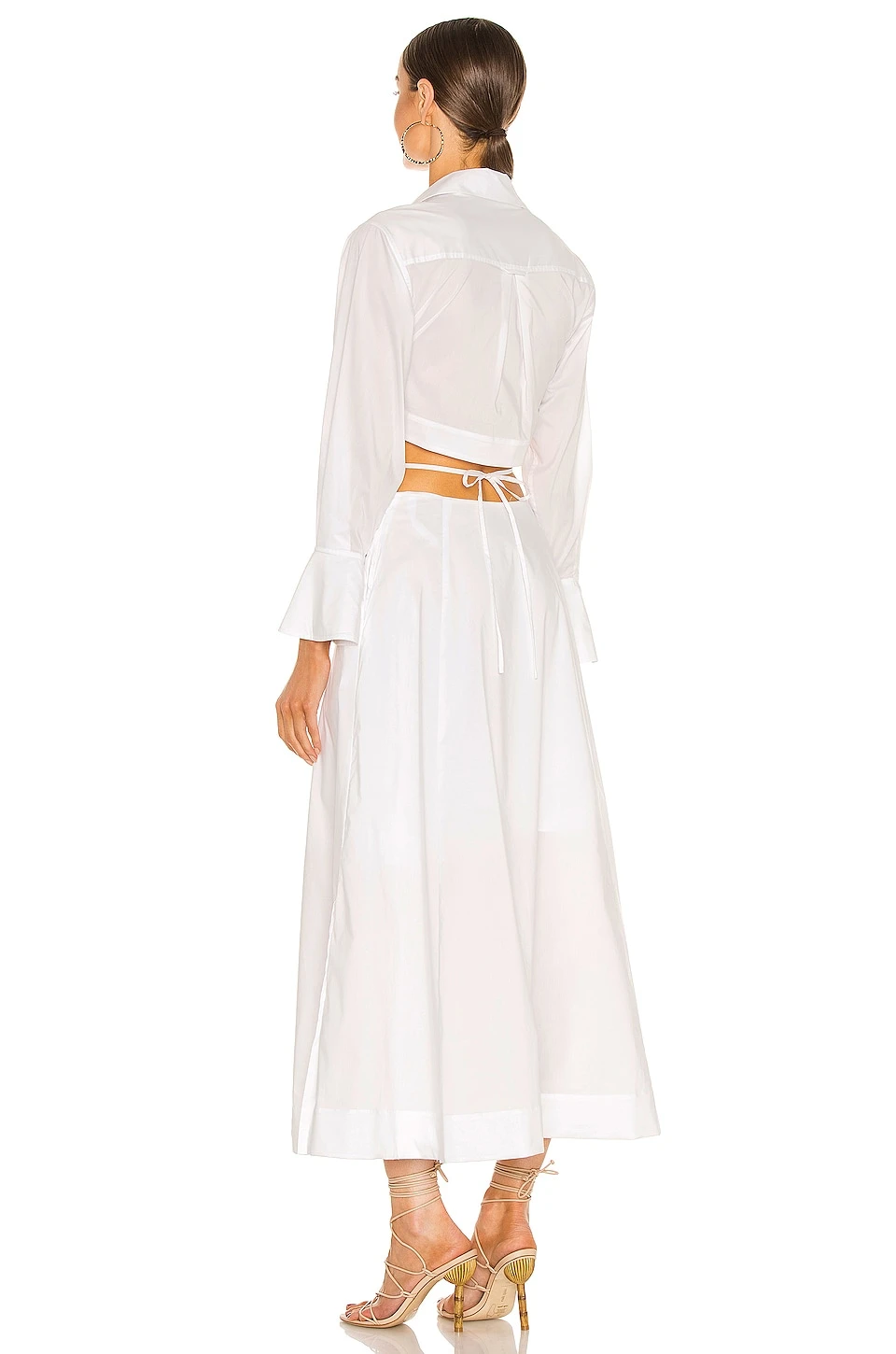ROBE MAXI ALEX White 3 ROBE MAXI ALEX White – Image 3