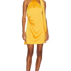 ROBE COURTE JADE Goldenrod