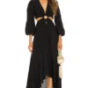ROBE JAELYNN Black