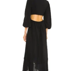 ROBE JAELYNN Black 6 ROBE JAELYNN Black -Ravis Mode Soldes Boutique JSKI WD46 V3