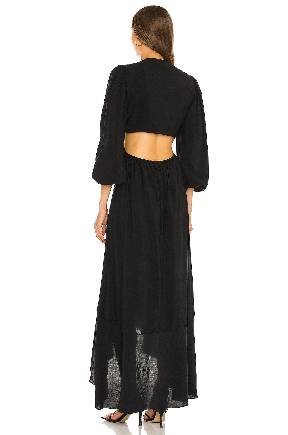 ROBE JAELYNN Black 3 ROBE JAELYNN Black – Image 3