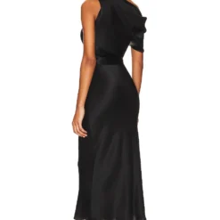 ROBE CARACO ANGELIQUE Black 7 ROBE CARACO ANGELIQUE Black -Ravis Mode Soldes Boutique KARI WD582 V4
