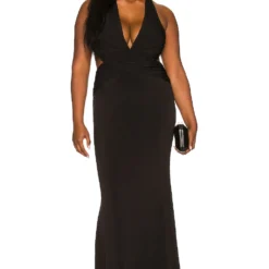 ROBE SECRET AGENT Black -Ravis Mode Soldes Boutique KATR WD123 V3