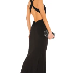 ROBE SECRET AGENT Black -Ravis Mode Soldes Boutique KATR WD123 V5