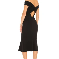 ROBE TOTAL FLIRT Black 5 ROBE TOTAL FLIRT Black -Ravis Mode Soldes Boutique KATR WD158 V3