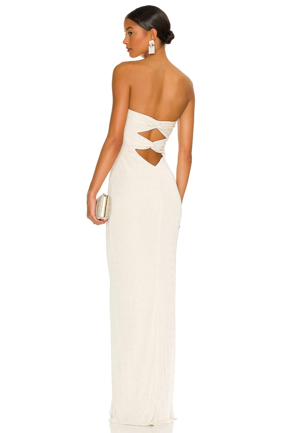 ROBE DE SOIRÉE SWAY Champagne 3 ROBE DE SOIRÉE SWAY Champagne – Image 3