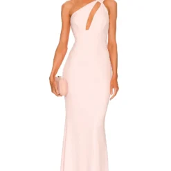 ROBE DE SOIRÉE EDGY Blush -Ravis Mode Soldes Boutique KATR WD203 V1 2