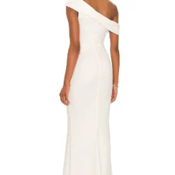 ROBE DE SOIRÉE DELILAH Ivory 5 ROBE DE SOIRÉE DELILAH Ivory -Ravis Mode Soldes Boutique KATR WD208 V3