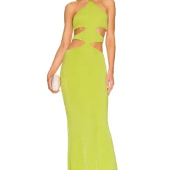 ROBE DE SOIRÉE SLOANE Chartreuse 8 ROBE DE SOIRÉE SLOANE Chartreuse -Ravis Mode Soldes Boutique KATR WD238 V1 1