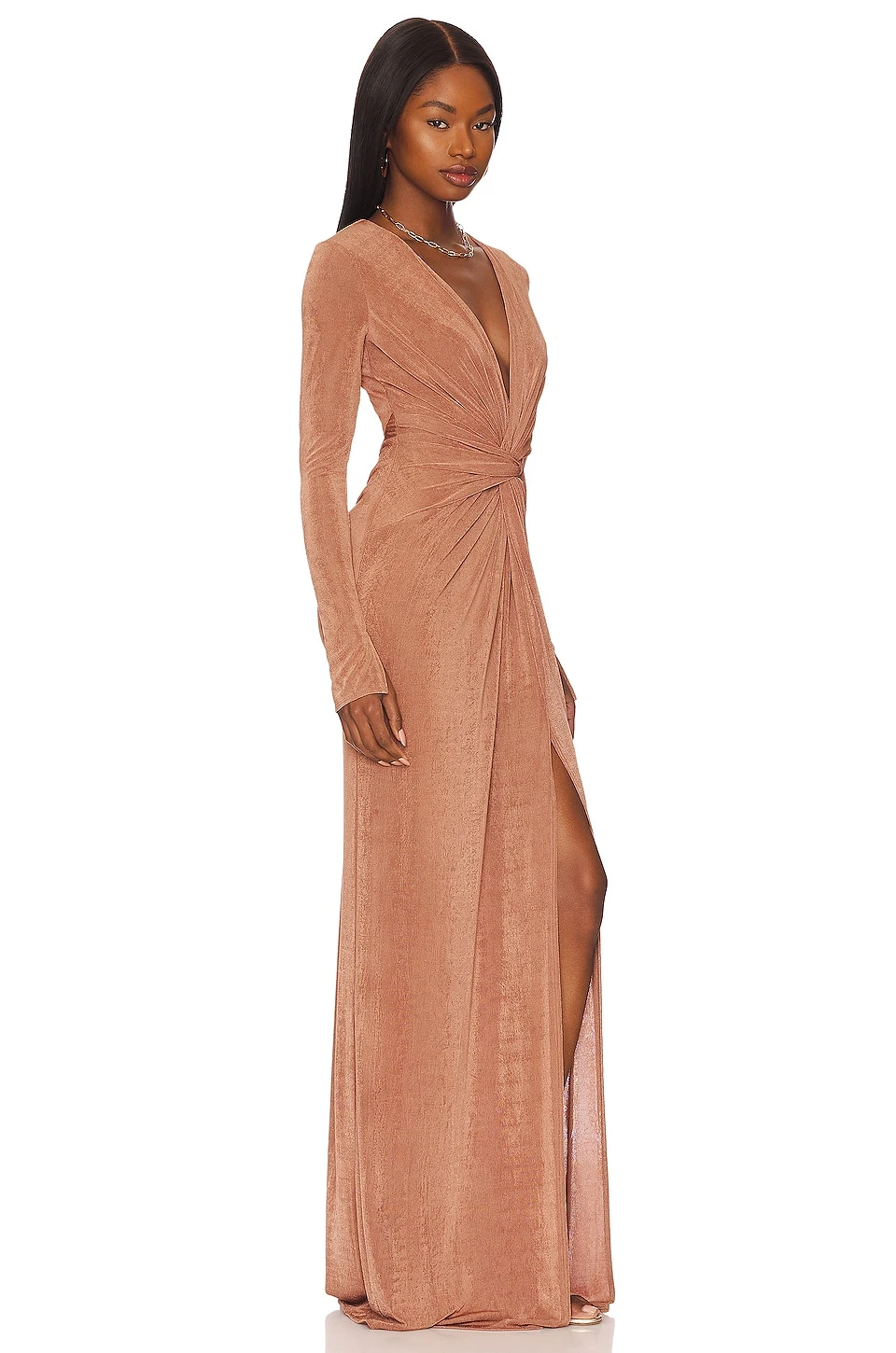 ROBE DE SOIRÉE IN A MOOD Muted Copper 2 ROBE DE SOIRÉE IN A MOOD Muted Copper – Image 2