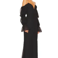 ROBE DE SOIRÉE ESTELLA Black 4 ROBE DE SOIRÉE ESTELLA Black -Ravis Mode Soldes Boutique KATR WD272 V2