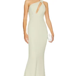 ROBE EDGY Sage -Ravis Mode Soldes Boutique KATR WD303 V1 1