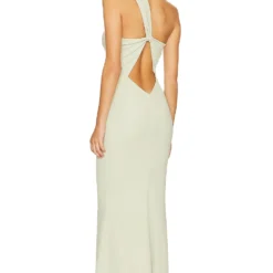 ROBE EDGY Sage -Ravis Mode Soldes Boutique KATR WD303 V3