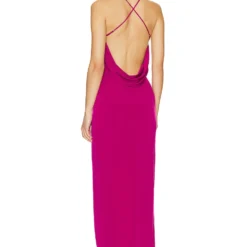 ROBE DE SOIRÉE DIONYSUS Magenta 7 ROBE DE SOIRÉE DIONYSUS Magenta -Ravis Mode Soldes Boutique KATR WD308 V3