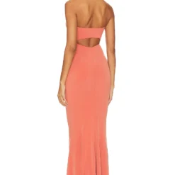 ROBE DE SOIRÉE AMBER AMBER Rust 5 ROBE DE SOIRÉE AMBER AMBER Rust -Ravis Mode Soldes Boutique KATR WD319 V3