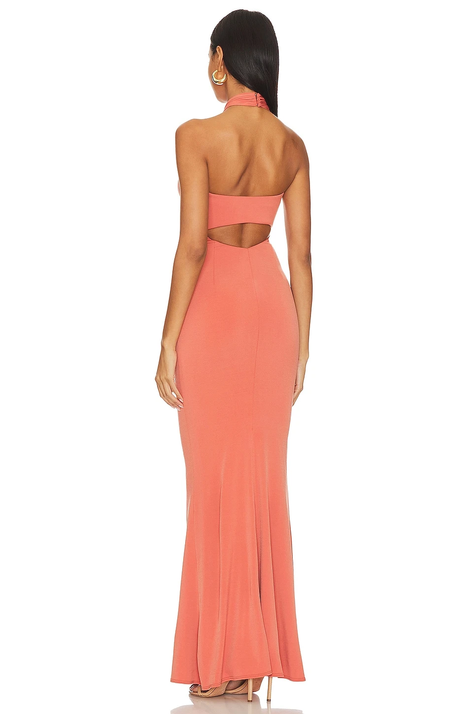 ROBE DE SOIRÉE AMBER AMBER Rust 3 ROBE DE SOIRÉE AMBER AMBER Rust – Image 3