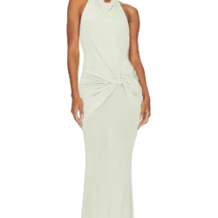 ROBE DE SOIRÉE LEYLA Sage 9 ROBE DE SOIRÉE LEYLA Sage -Ravis Mode Soldes Boutique KATR WD342 V1 1