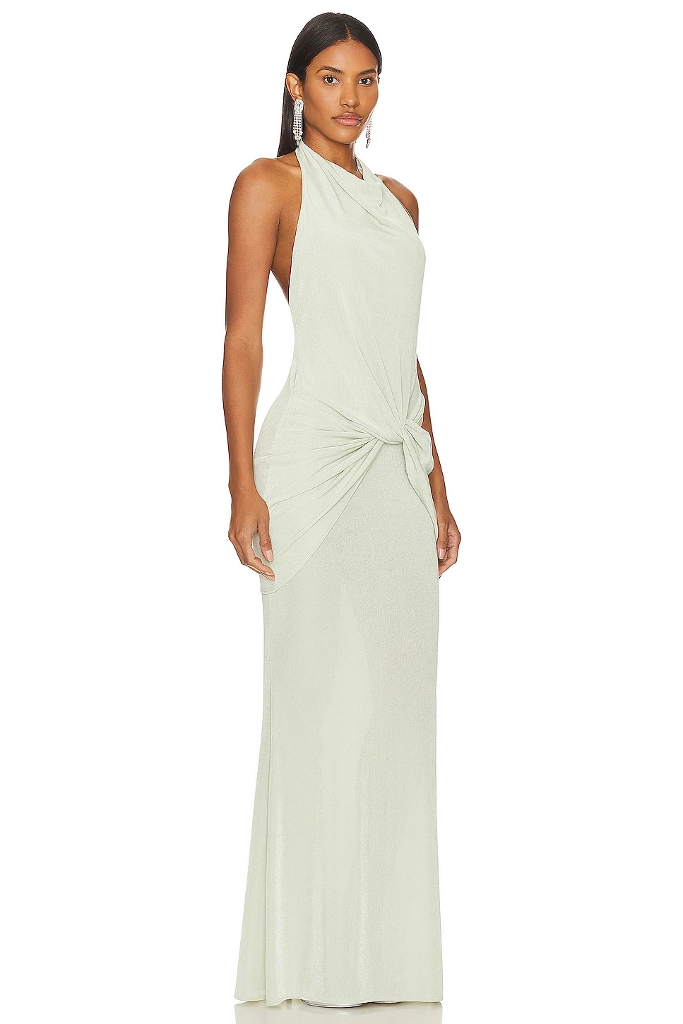 ROBE DE SOIRÉE LEYLA Sage 3 ROBE DE SOIRÉE LEYLA Sage – Image 3