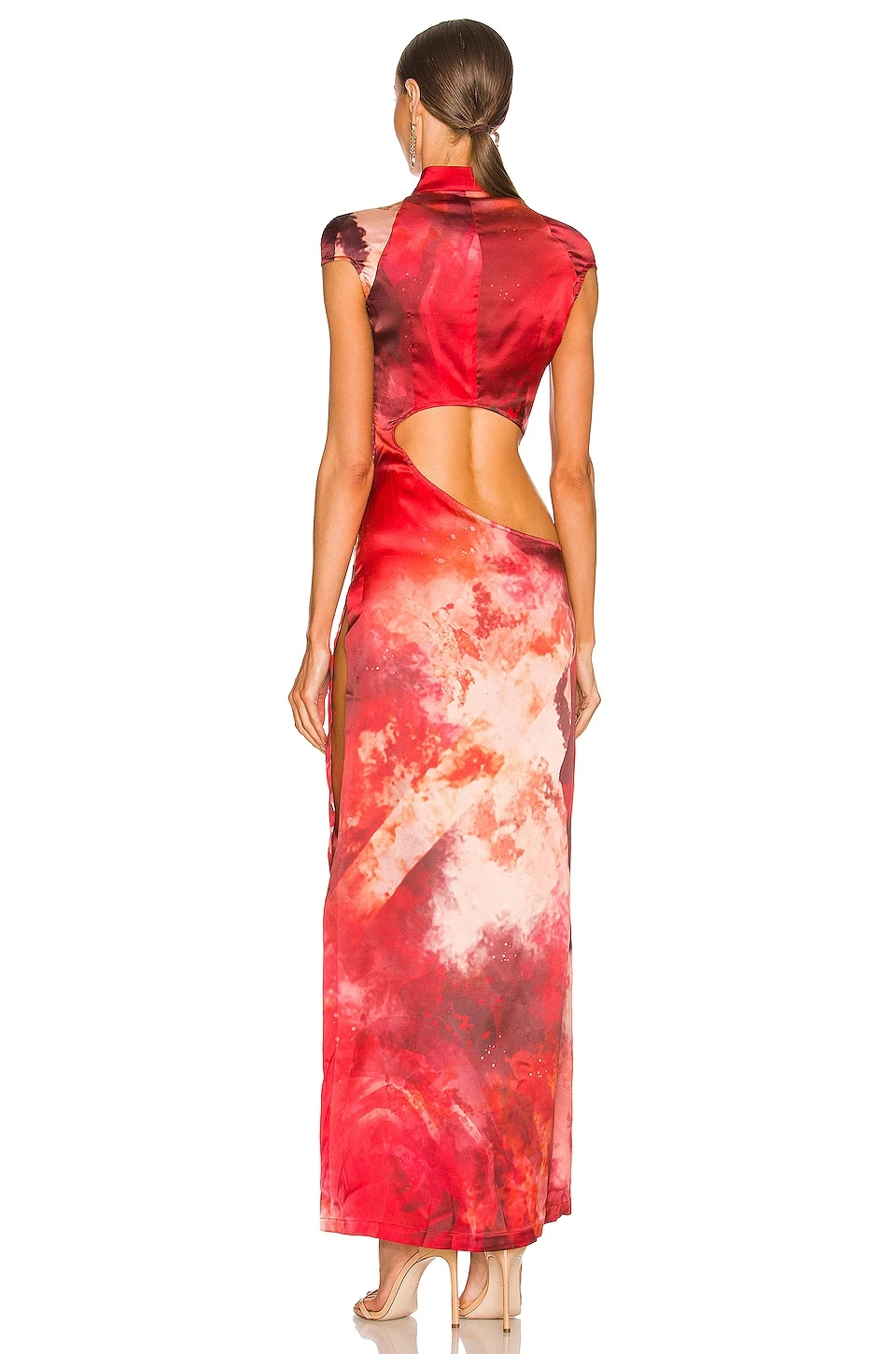 ROBE QI PAO Red Rose 4 ROBE QI PAO Red Rose – Image 4