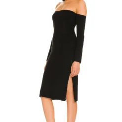 ROBE FELICIA Black 6 ROBE FELICIA Black -Ravis Mode Soldes Boutique LAGR WD105 V3