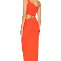 ROBE SLANTED Blood Orange -Ravis Mode Soldes Boutique LAMR WD11 V4