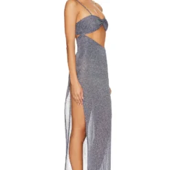 ROBE BANDEAUX Blue Shimmer -Ravis Mode Soldes Boutique LAMR WD15 V2