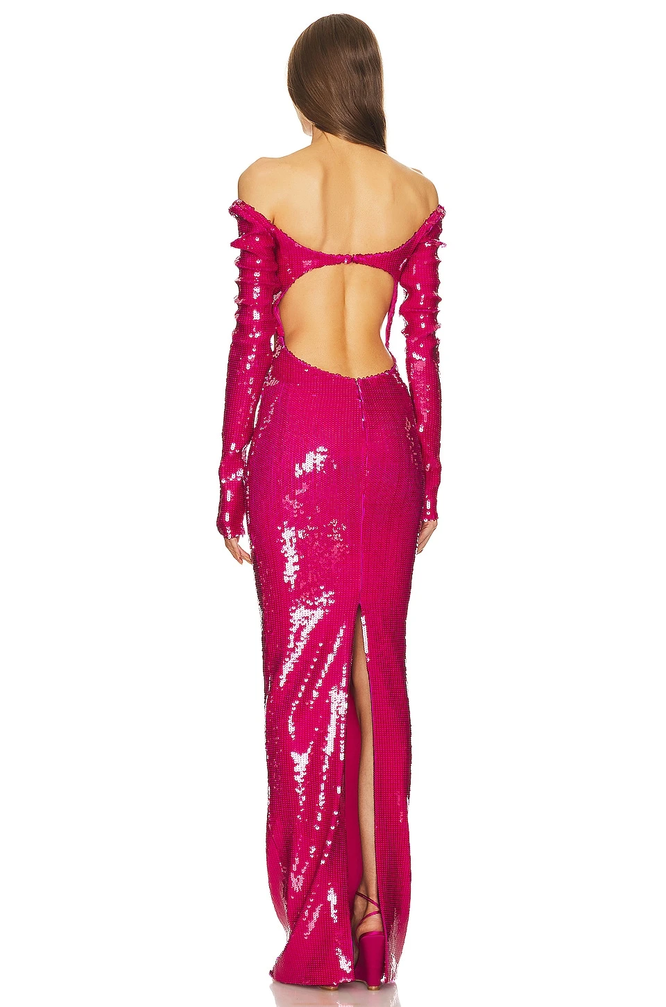 ROBE DE SOIRÉE Fuchsia 3 ROBE DE SOIRÉE Fuchsia – Image 3