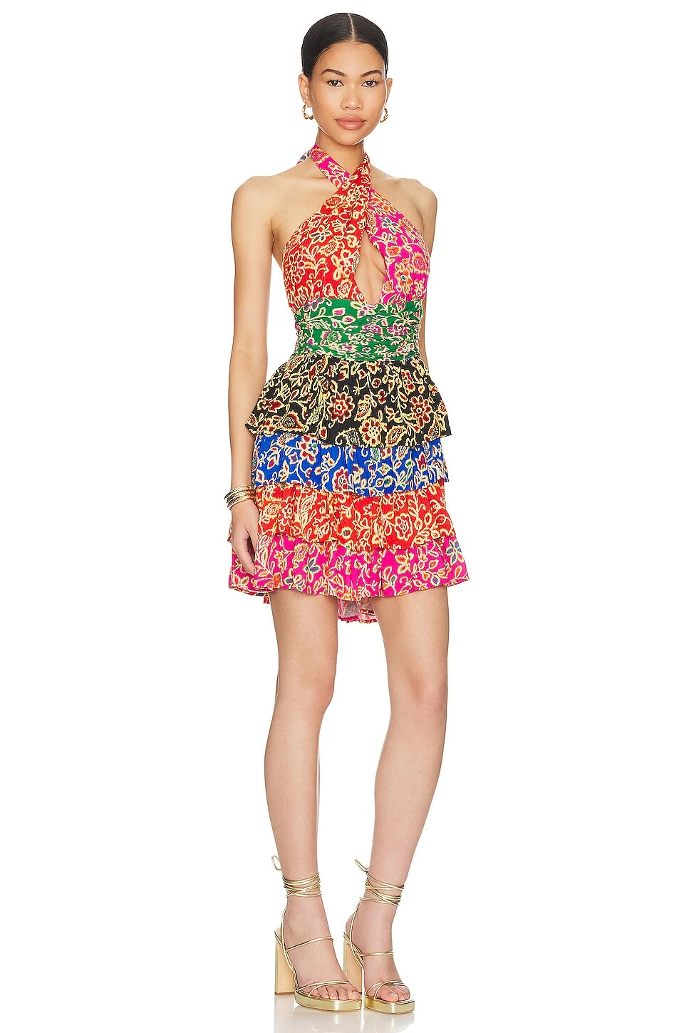 ROBE KALI Alessandra Mix Print 2 ROBE KALI Alessandra Mix Print – Image 2