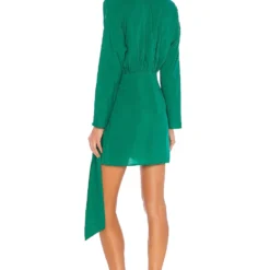 ROBE COURTE LORRIANA Green 9 ROBE COURTE LORRIANA Green -Ravis Mode Soldes Boutique LCDE WD372 V4