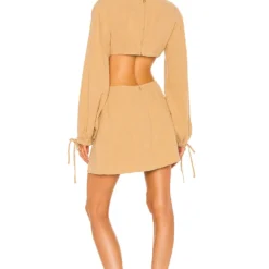 ROBE ALORA Tan -Ravis Mode Soldes Boutique LCDE WD530 V3